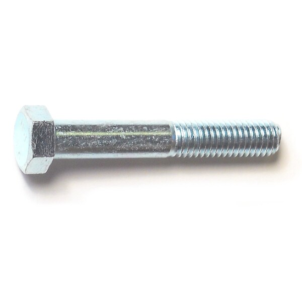 Midwest Fastener Class 8.8, M8-1.25 Hex Head Cap Screw, Zinc Plated Steel, 50 mm L, 10 PK 30961 - main